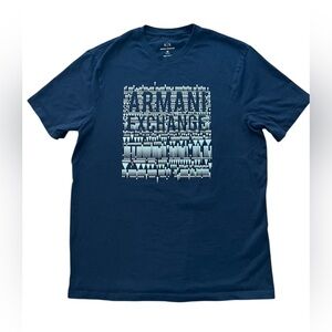 Armani Exchange Graphic Logo Tee | Size
Medium